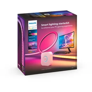 Philips Hue Play Gradient PC Lightstrip 24-27" 3-Pack + Hue Bridge