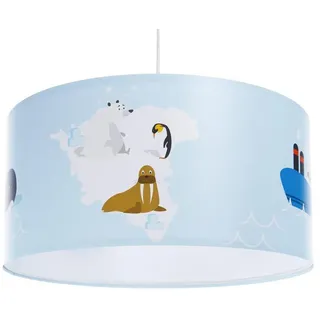 Onzeno Hängeleuchte Bunt 30/20 cm , Weiß, Multicolor , Kunststoff , E27 , 0.6x20x30 cm , Lampen & Leuchten, Innenbeleuchtung, Hängeleuchten, Pendelleuchten