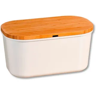 KESPER Brotbox Melamin Weiß