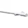 Vorhangstange Set Metall 1-läufig Ø 19 mm 190 cm Weiß