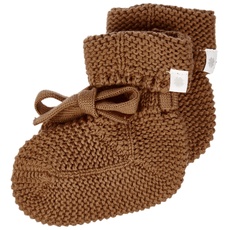 Noppies Baby Unisex Kinder U Booties knit Nelson, Chipmunk - P700, 62 EU