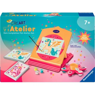 Ravensburger CreArt, Malen nach Zahlen - Neon Atelier Einhorn