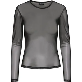 PIECES Female Oberteil mit Langen Ärmeln PCNINNI MESH | Long Sleeved Top