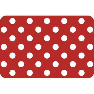 d-c-fix Tischset – Venito rot (29 cm x 44 cm eckig) – Tischunterlage für Küchen- und Esstisch – lebensmittelechtes & abwaschbares Esstischset