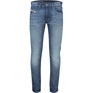 Diesel Jeans blau D-strukt 5-P unifarben Denim - Blau