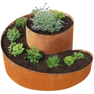 Bellissa Kräuterspirale 140 x 130 x 80 cm Braun