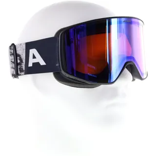 Alpina Venet Q Skibrille (Größe M, schwarz)