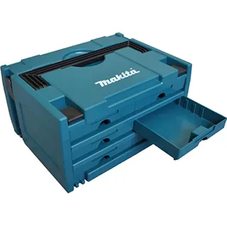 Makita Systainer 3.6 mit 6 Schubladen blau 39,5 x 29,5 x 21,5 cm