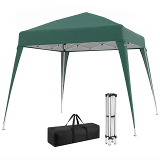 Outsunny Faltpavillon 3 x 3 m inkl. Tragetasche Grün