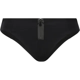 Bikini-Hose HUGO UNDERWEAR "WAVE BRAZILIAN", Damen, Gr. XL, N-Gr, schwarz (schwarz 001), Microfaser, Obermaterial: 65% Polyamid, 35% Elasthan, unifarben, Badehosen Bikini-Hose