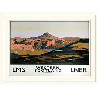 National Railway Museum Western Scotland '1' montiert Drucken,30 x 40 cm