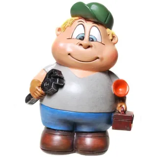 Udo Schmidt GmbH Spardose Klempner Sparschwein Gelddose Spardose Geschenk Sparbüchse