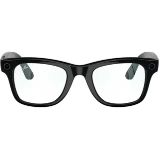 Ray-Ban RW4006 Meta Wayfarer 50mm shiny black/clear - Schwarz