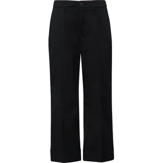 s.Oliver High Rise-Culotte Hose Schwarz S 40