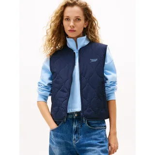 Tommy Jeans Steppweste »TJW ONION QUILT VEST«, blau