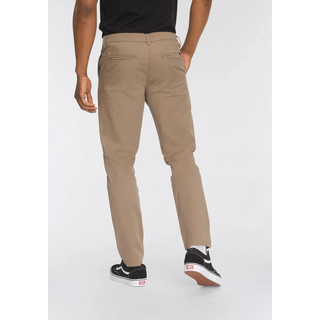 Chinohose JACK & JONES "JPSTMARCO mit schmalem Bein und pflegeleichtem Stoff", Herren, Gr. 34, Länge 32, beige, Twill, Obermaterial: 98% Baumwolle, 2% Elasthan, unifarben, washed, schmal lang, Hosen Chinohose, washed, modisch, schmal, Baumwollmischung, Topseller