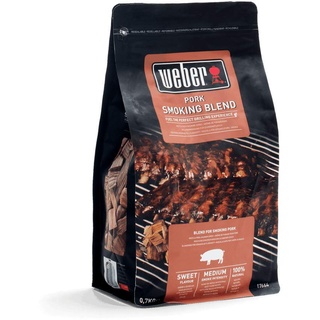 Weber Räucherchips (700g Packung) - für Schweinefleisch, Räucherchips-Mischung aus Laub- und Obstbäumen, EU-Produkt, nachhaltig gewonnen, FSC zertifiziertes Holz (FSC Mix) (17664)