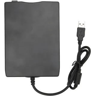 Ejoyous Externes USB Diskettenlaufwerk, 3,5 Zoll Floppy Disk Drive, 1,44 MB/2 HD, Kompatibel mit 2000/7/8/10/XP/Vista
