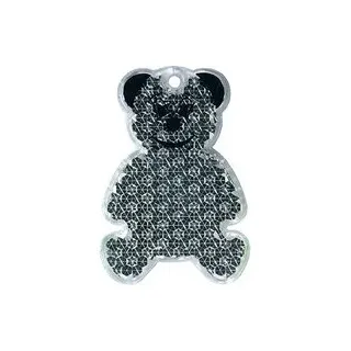 Reflektor-Anhänger Bär transparent