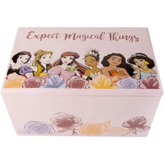 PEERS HARDY Schmuckschatulle Aus Holz Disney Princess Mit Spiegel 10 X 18 cm