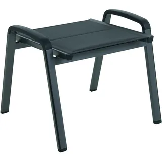 MWH Futosa Hocker Aluminium/Textilene iron grey stapelbar