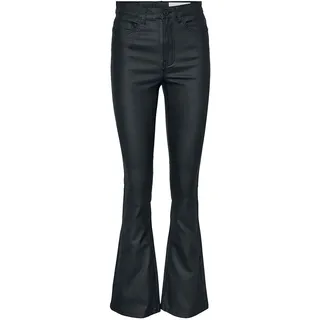 Noisy May NMSallie High Waist Flare Coated Pants Noos (27018425)
