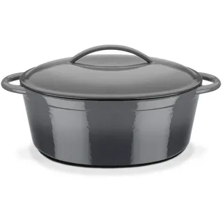 GSW Grey Shadow Bräter oval 33 x 25 cm