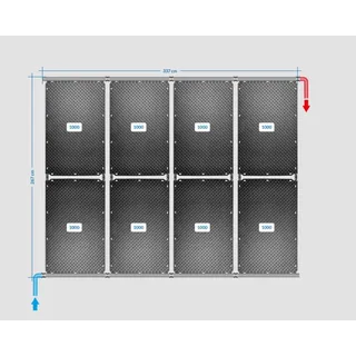 OKU Obermaier GmbH OKU Solarabsorber Pool-Solarheizung SET 16