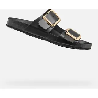 GEOX Schwarze Damenpantoffeln von Brionia R 42 - Schwarz