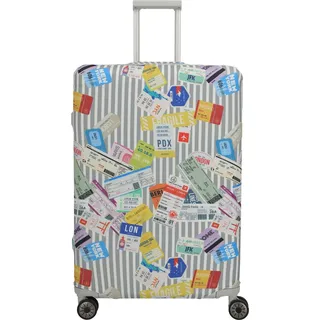Travelite Kofferhülle L Multi.Color/Tickets