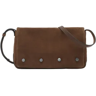 Liebeskind Berlin Umhängetasche Baumwolle/Leder/Veloursleder Brown