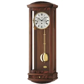 AMS 2607/1 Regulateur Regulator mit Pendel mechanisch Holz nussbaum farben - Schwarz