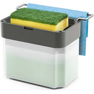 Metaltex Soap Dispenser, Gray, 17x12x22 cm