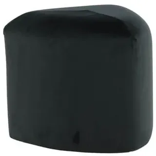 ebuy24 Pouf Velour schwarz , Schwarz , Holzwerkstoff , 46x41x46 cm , Wohnzimmer, Sessel, Hocker & Hockerbänke, Poufs