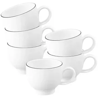 SELTMANN WEIDEN Espressotasse 0,09 l Schwarz 6 St.