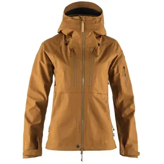 Fjällräven Keb Eco-shell JACKET W Damen - Hardshelljacke - braun