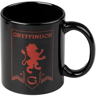 Grupo Erik Harry Potter Gryffindor Tasse Kaffeebecher Kaffeetassen | Becher Teetasse Größe 8 x 9,5 cm - Fassungsvermögen 350 ml - Offizieller Harry Potter Gryffindor Fanartikel Merch Geschenke