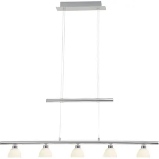 Brilliant Tonja 5-flg. 9 cm chrom/weiß
