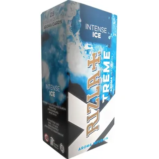 Rizla Aroma Infusion Cards Mentholkarten Aromakarten INTENSE ICE Karten (25 Karten)