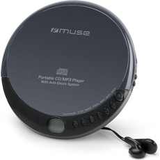 Muse M900 DM CDMP3 Player, MP3 Player + Portable Audiogeräte, Schwarz