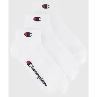Champion Socken 3er Pack Weiß 43-46