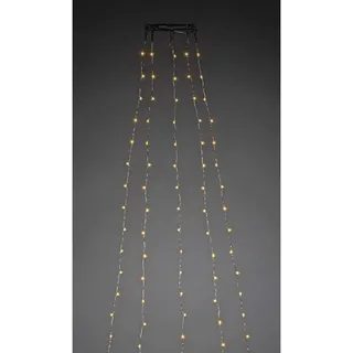 Konstsmide LED Baummantel Lichterkette 5 m Silber