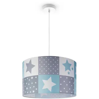 Paco Home Pendelleuchte Hugo Pd1 Cos 345 , Weiß, Weiß , Metall , E27 , 45.5x27x45.5 cm , Lampen & Leuchten, Innenbeleuchtung, Hängeleuchten, Pendelleuchten
