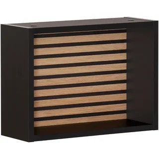 Schildmeyer Wandregal 40 cm Schwarz