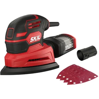SKIL Multischleifer 7260AA 100 W) inkl. 4 x Schleifpapier