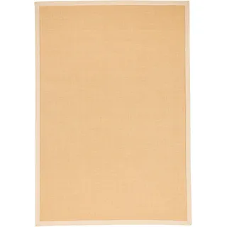 Pergamon Sisalteppich Natura Klassisch mit Bordüre Beige, 150x150cm