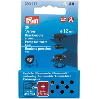 Prym Jersey, Nieten-Druckknopf-Verschluss