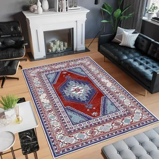 Conceptum Hypnose, Woobtny0251, Teppich, Weinrot, 200 x 300 cm - Rot