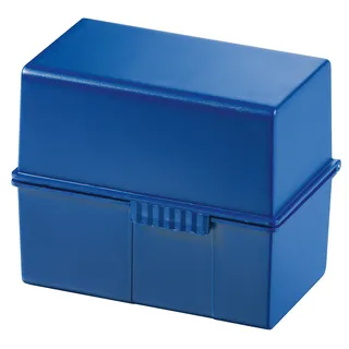 HAN Karteibox DIN A6 quer Blau 1 Stück