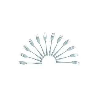 solex® Kuchengabeln Karina silber, 12 St.